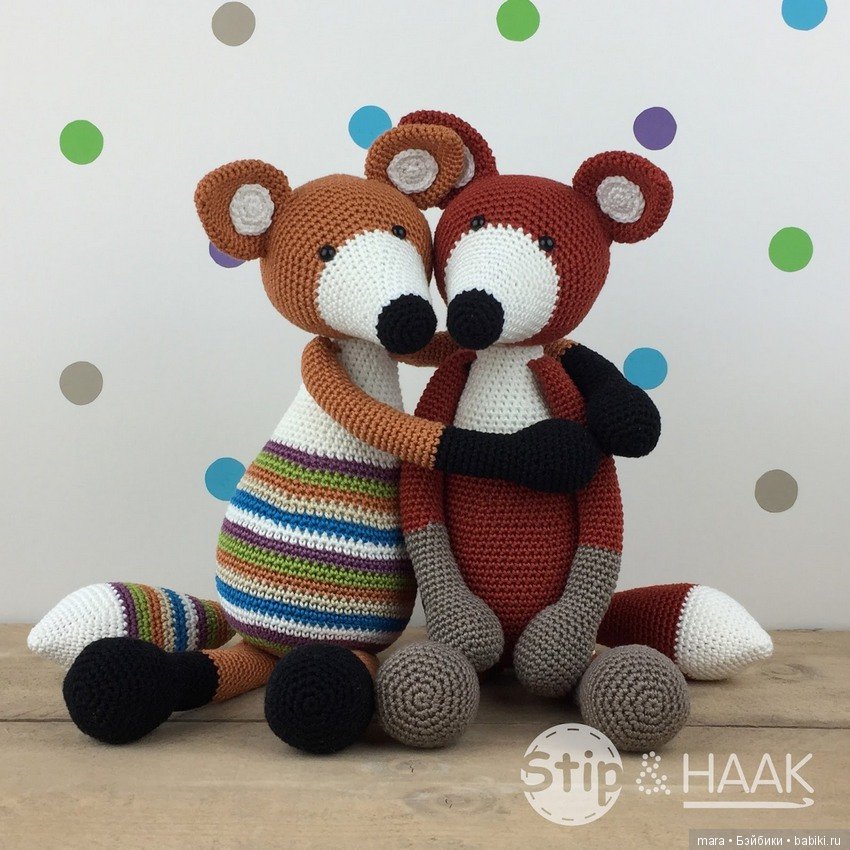 Красивые вязанные игрушки