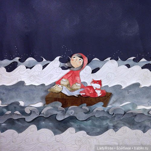 Бумага, акварель и кусочек души. Инсталляции Kelly Pousette (фото 3)