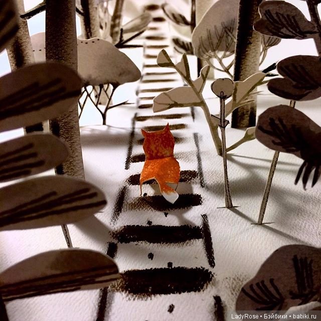 Бумага, акварель и кусочек души. Инсталляции Kelly Pousette