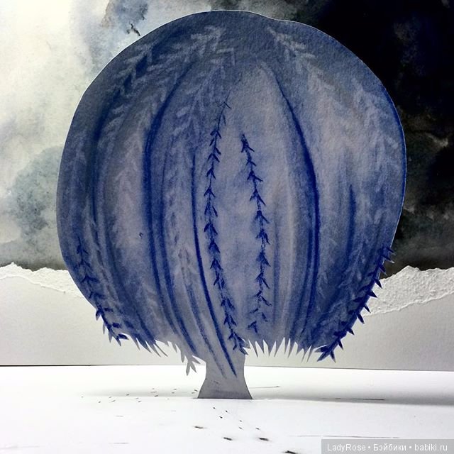 Бумага, акварель и кусочек души. Инсталляции Kelly Pousette