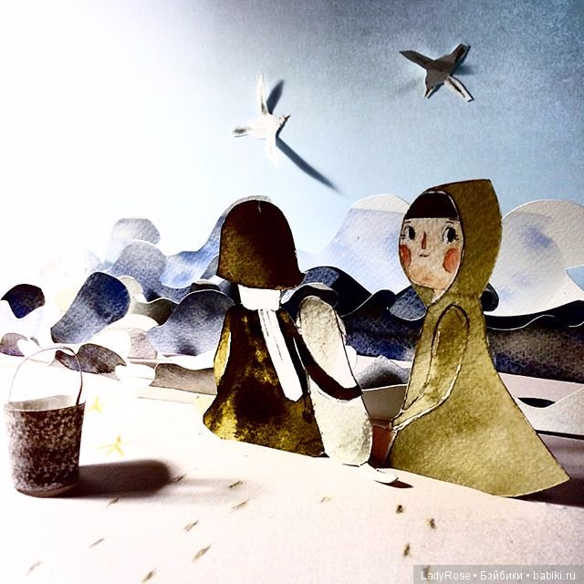 Бумага, акварель и кусочек души. Инсталляции Kelly Pousette