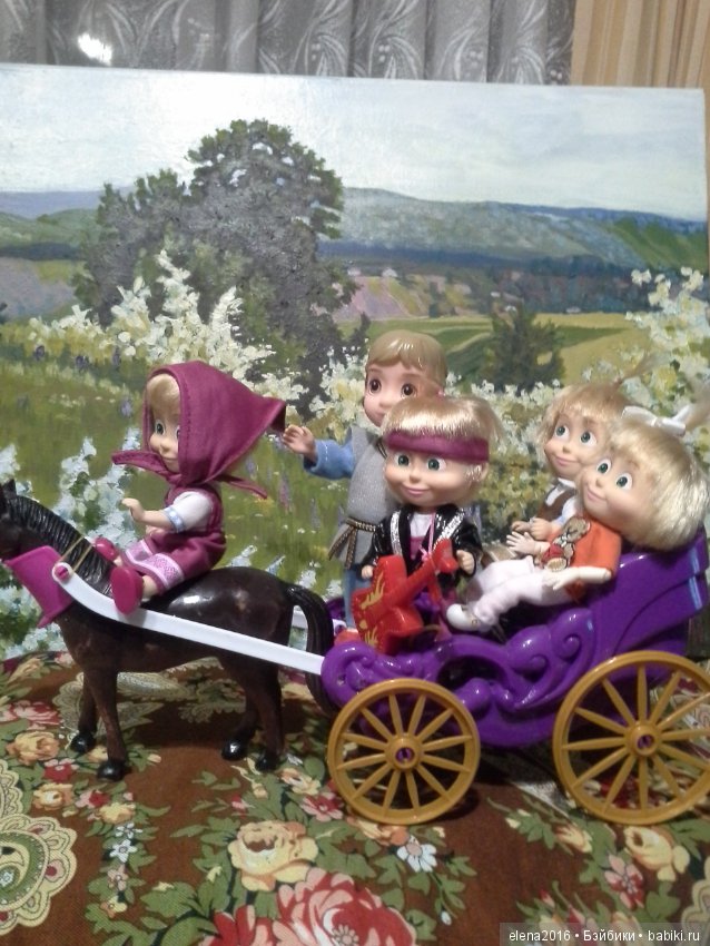 Машка и компания — Куклы Маша и Медведь (Simba): Маша в кармашке (фото 5)