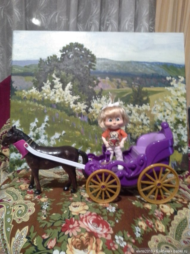 Машка и компания — Куклы Маша и Медведь (Simba): Маша в кармашке (фото 3)