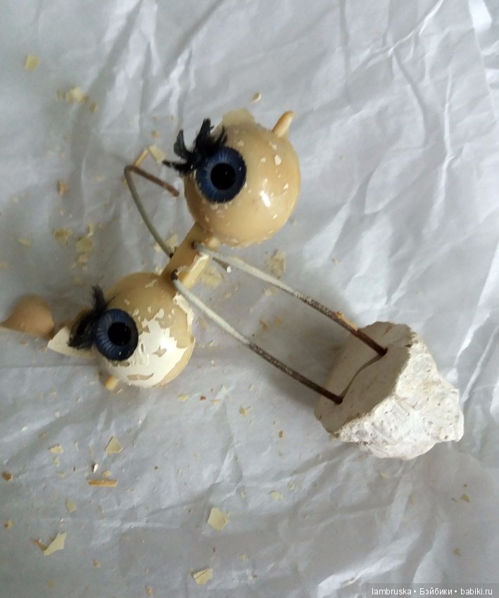 Советские прессопилочные куклы-фениксы