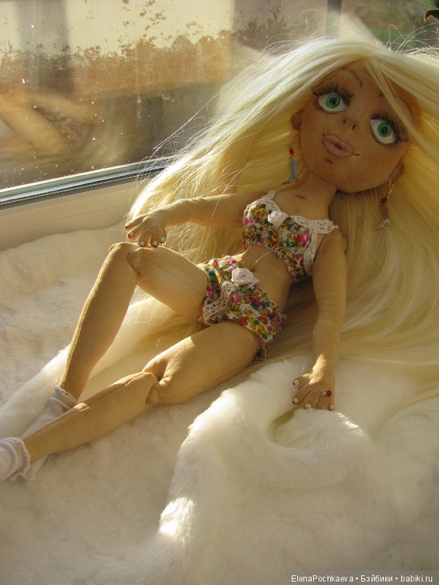 Два образа одной девочки — Авторские текстильные куклы: Вальдорфские (фото 3)