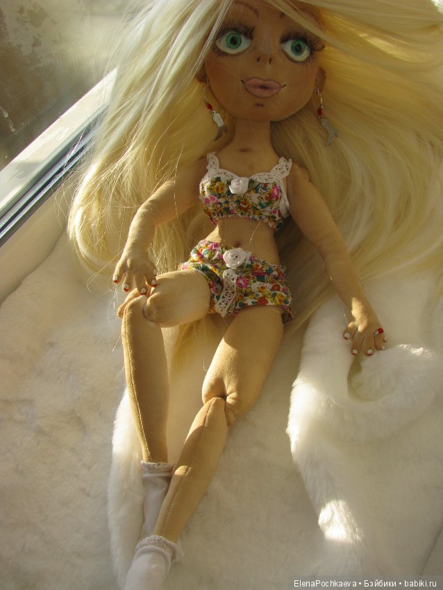 Два образа одной девочки — Авторские текстильные куклы: Вальдорфские (фото 4)