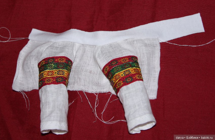 Выкройка летнего платья для куколки Паола Рейна от Марины Быковой (фото 5)