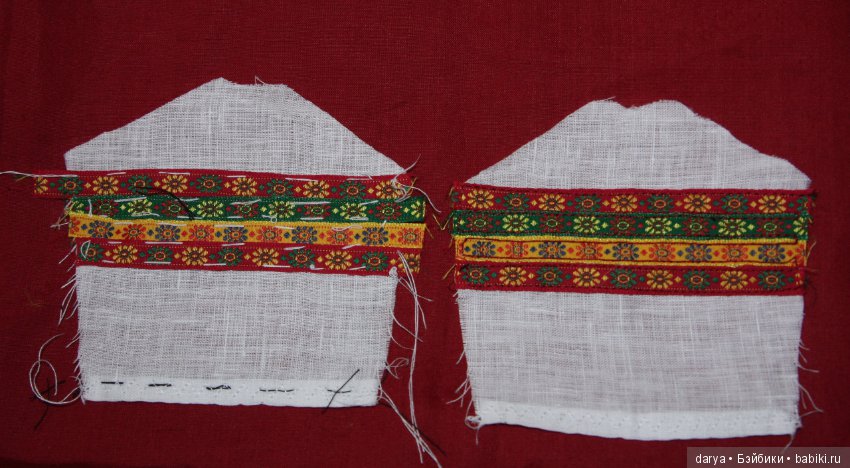 Выкройка летнего платья для куколки Паола Рейна от Марины Быковой