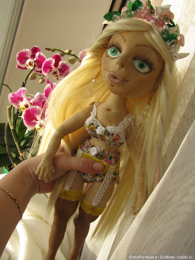 Два образа одной девочки — Авторские текстильные куклы: Вальдорфские (фото 6)