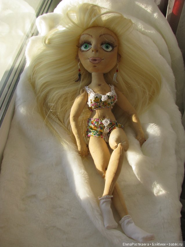 Два образа одной девочки — Авторские текстильные куклы: Вальдорфские