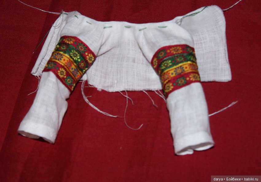 Выкройка летнего платья для куколки Паола Рейна от Марины Быковой (фото 7)