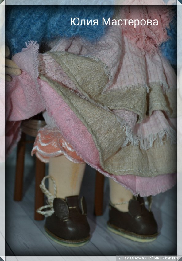 Как и обещала, десять моих текстильных лялечек готовы! Одеваемся потихоньку (фото 5)
