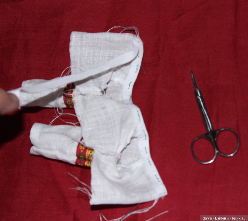 Выкройка летнего платья для куколки Паола Рейна от Марины Быковой (фото 9)