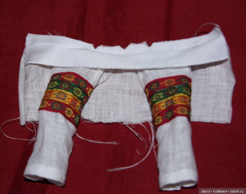 Выкройка летнего платья для куколки Паола Рейна от Марины Быковой (фото 6)