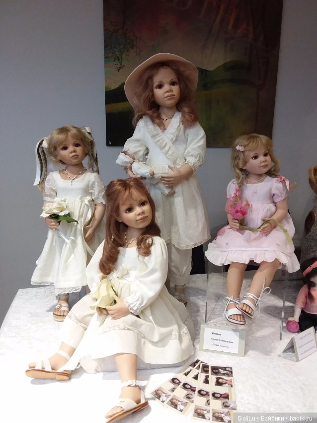 Выставка кукол и мишек в Eschwege. Коллекционные и мишки-тедди