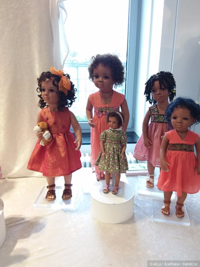 Выставка кукол и мишек в Eschwege. Коллекционные и мишки-тедди