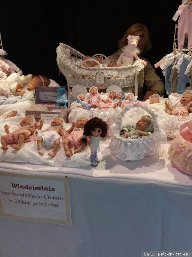Выставка кукол и мишек в Eschwege 2017. Reborn