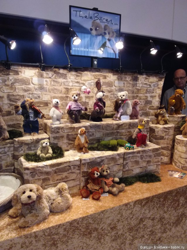 Выставка кукол и мишек в Eschwege. Коллекционные и мишки-тедди