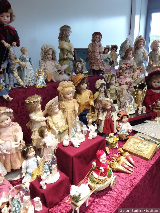 Выставка кукол и мишек в Eschwege. Коллекционные и мишки-тедди