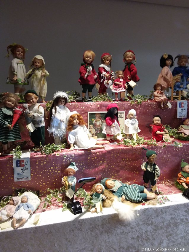 Выставка кукол и мишек в Eschwege. Коллекционные и мишки-тедди