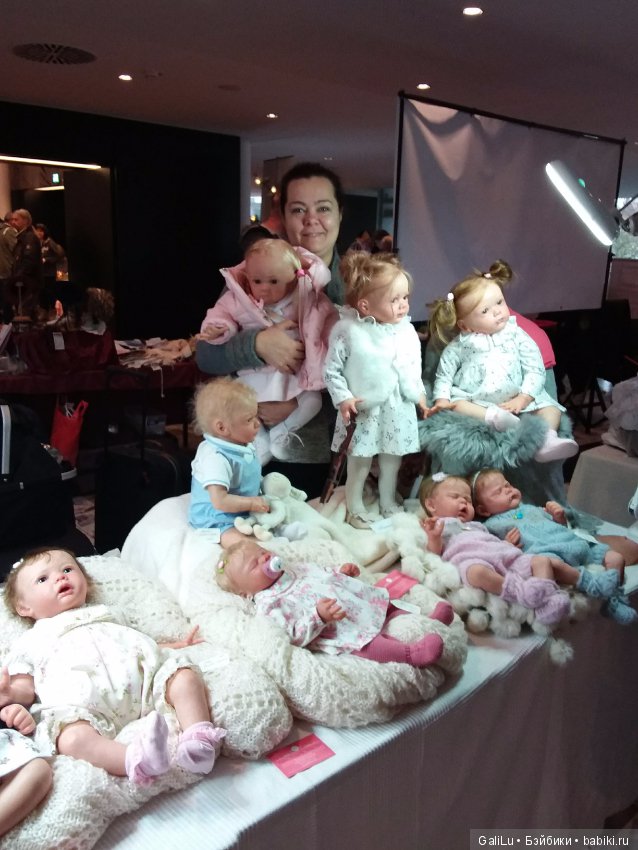 Выставка кукол и мишек в Eschwege 2017. Reborn