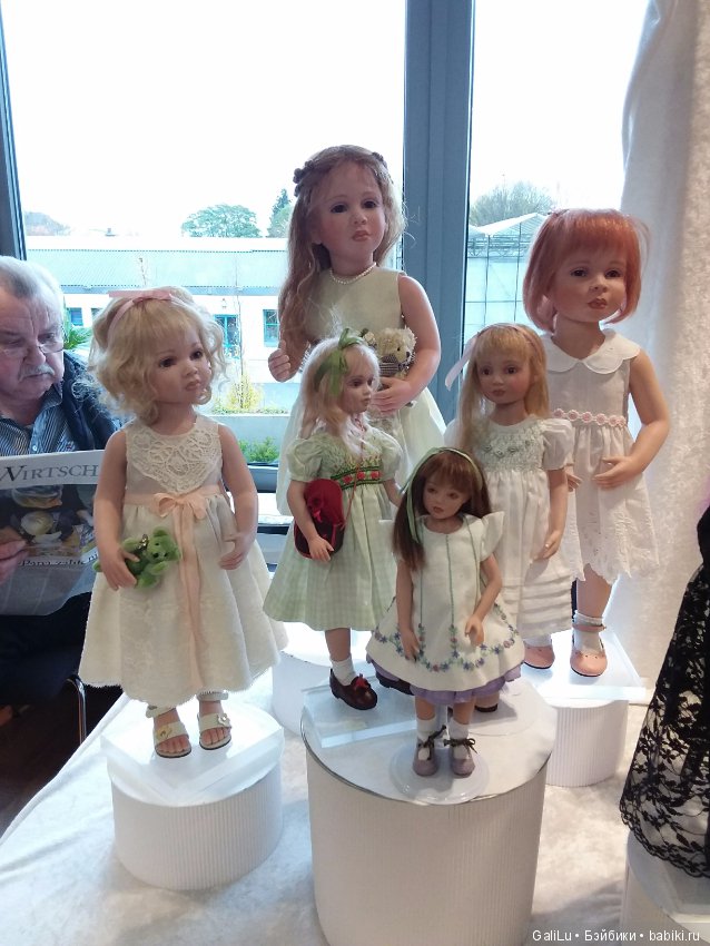 Выставка кукол и мишек в Eschwege. Коллекционные и мишки-тедди