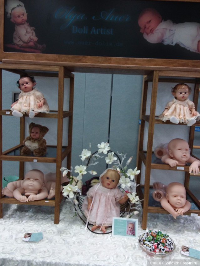 Выставка кукол и мишек в Eschwege 2017. Reborn