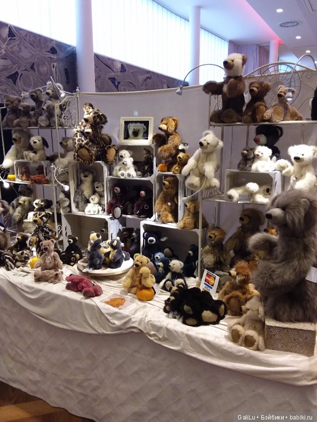 Выставка кукол и мишек в Eschwege. Коллекционные и мишки-тедди