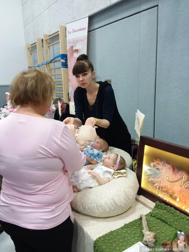 Выставка кукол и мишек в Eschwege 2017. Reborn