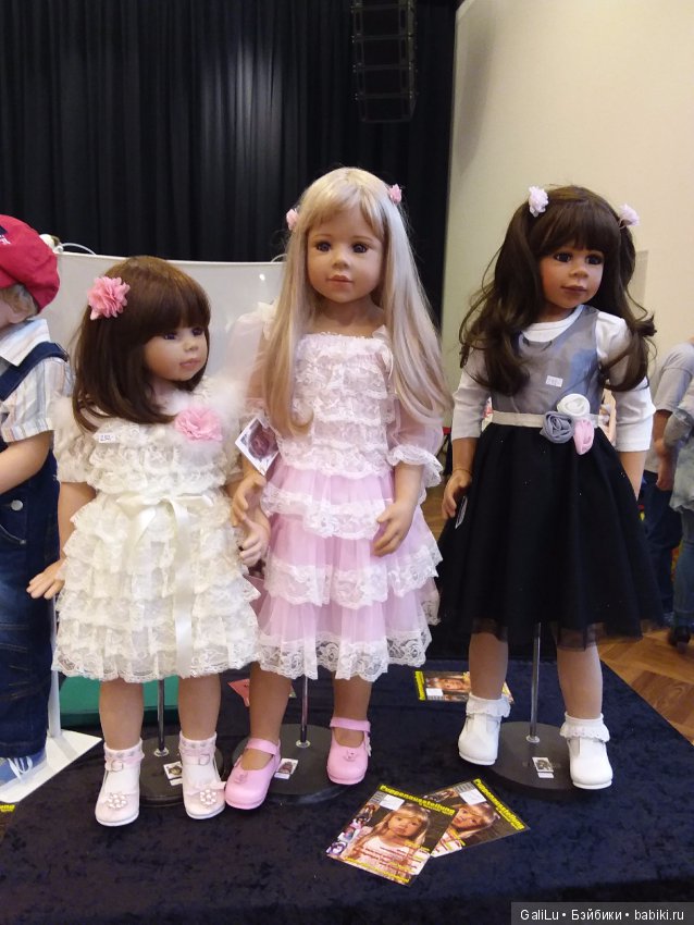 Выставка кукол и мишек в Eschwege. Коллекционные и мишки-тедди