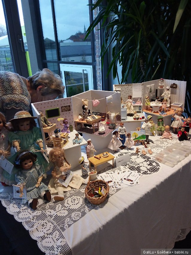 Выставка кукол и мишек в Eschwege. Коллекционные и мишки-тедди