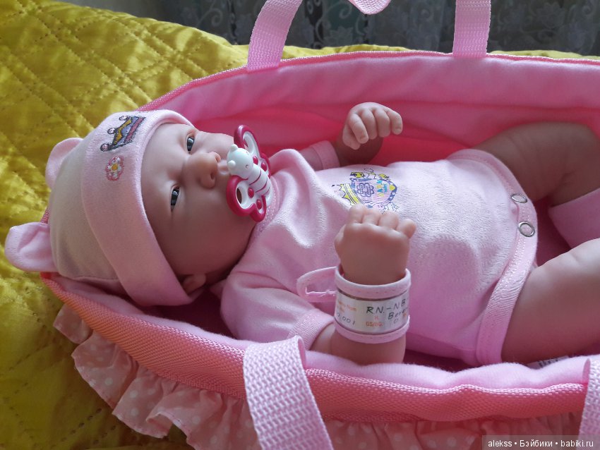 Малышка Соня у нас дома от известной испанской фирмы berenguer (фото 4)