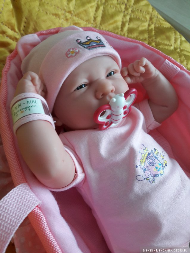 Малышка Соня у нас дома от известной испанской фирмы berenguer