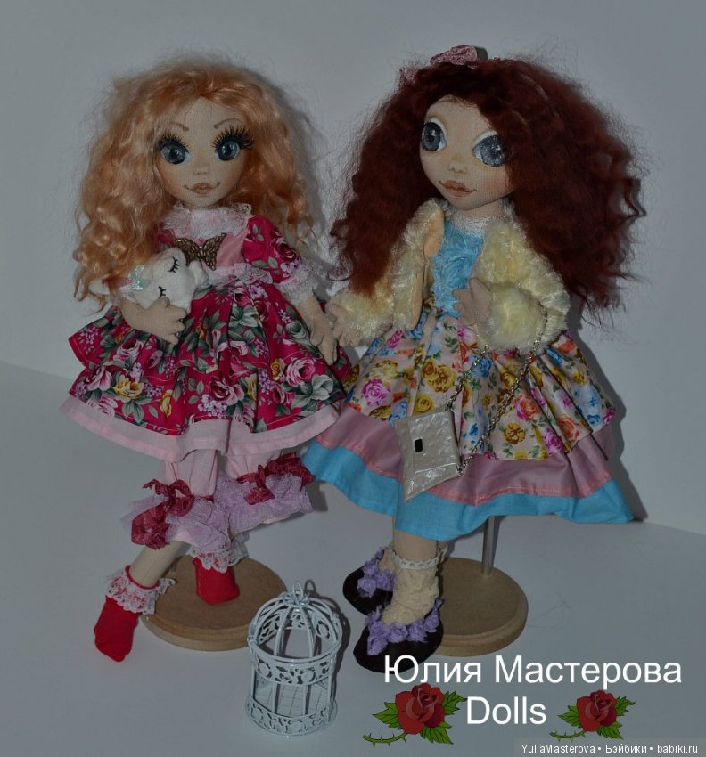 Мои текстильные куколки, которые сшила за 2 года