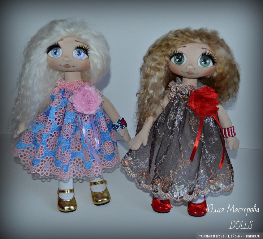 Мои текстильные куколки, которые сшила за 2 года