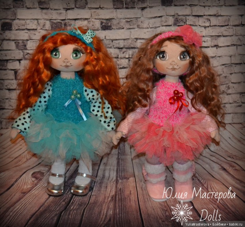 Мои текстильные куколки, которые сшила за 2 года