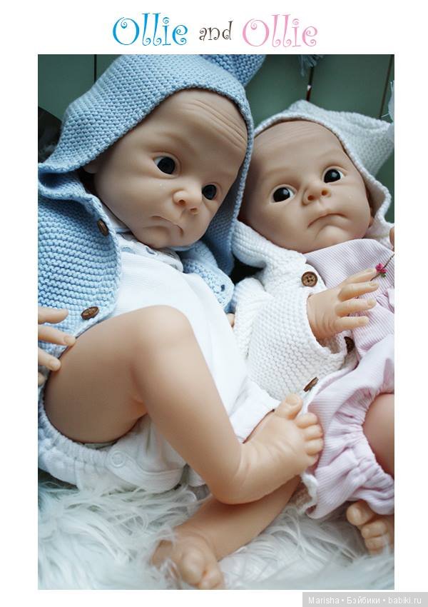 Молд для куклы реборн Ollie от скульптора Adrie Stoete