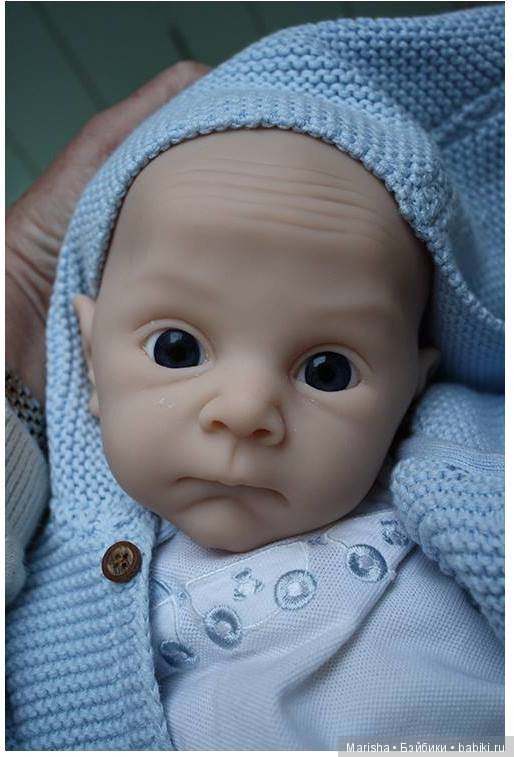 Молд для куклы реборн Ollie от скульптора Adrie Stoete (фото 3)