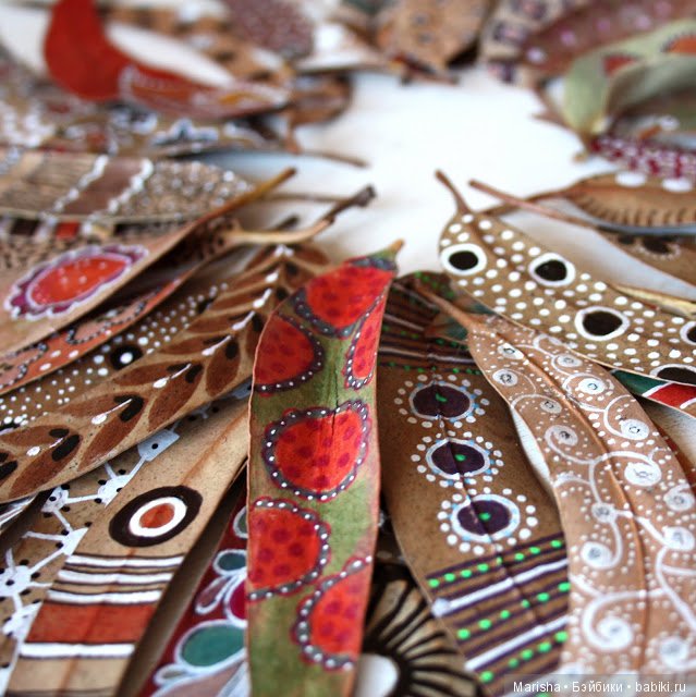 Осенние листья, автор дизайнер из Испании Elena Nuez (фото 2)