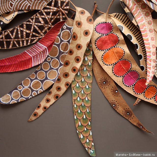 Осенние листья, автор дизайнер из Испании Elena Nuez (фото 3)