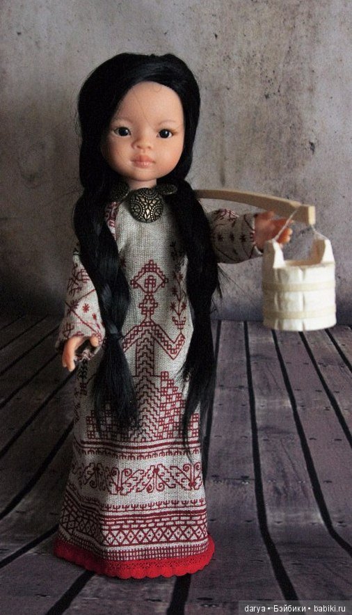 Выкройка удлиненного платья для куклы Паола Рейна от Марины Быковой (фото 3)