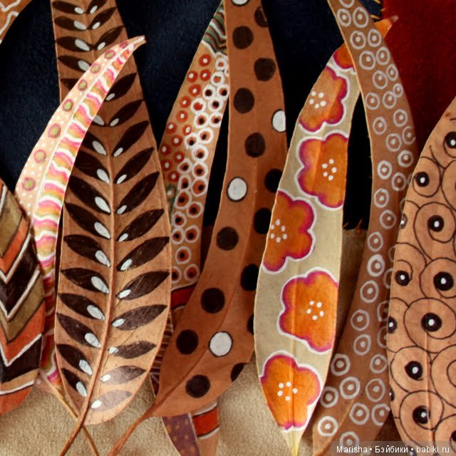 Осенние листья, автор дизайнер из Испании Elena Nuez (фото 4)