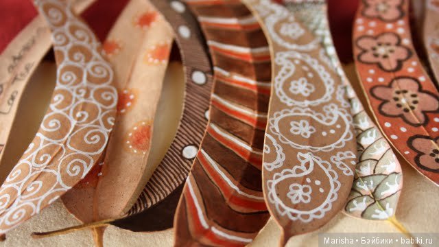 Осенние листья, автор дизайнер из Испании Elena Nuez (фото 9)