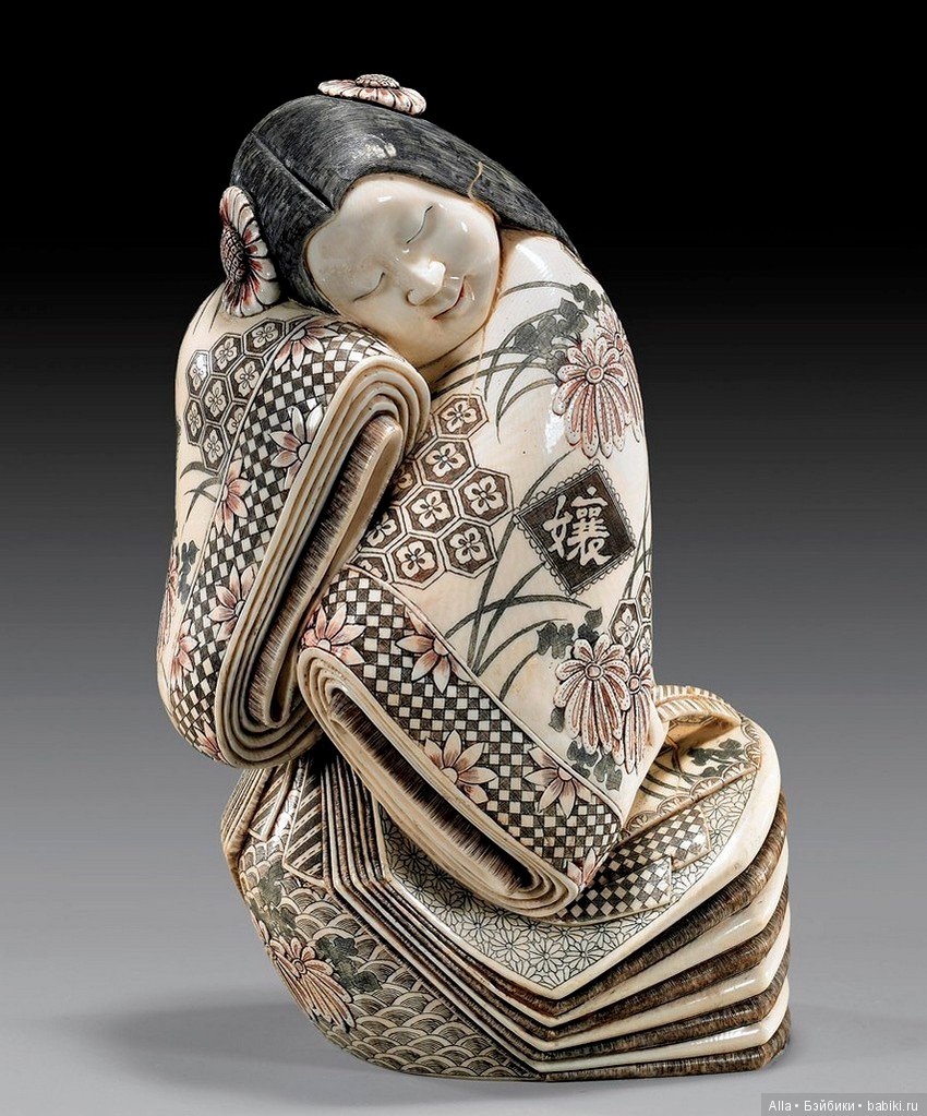 Окимоно - японское декоративно-прикладное искусство