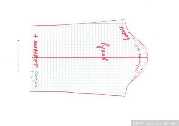 Куртка с выкройкой для BJD (фото 5)