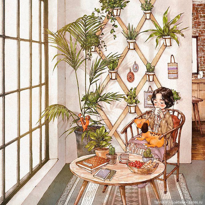 Дневники лесной девочки: потрясающие иллюстрации от Aeppol