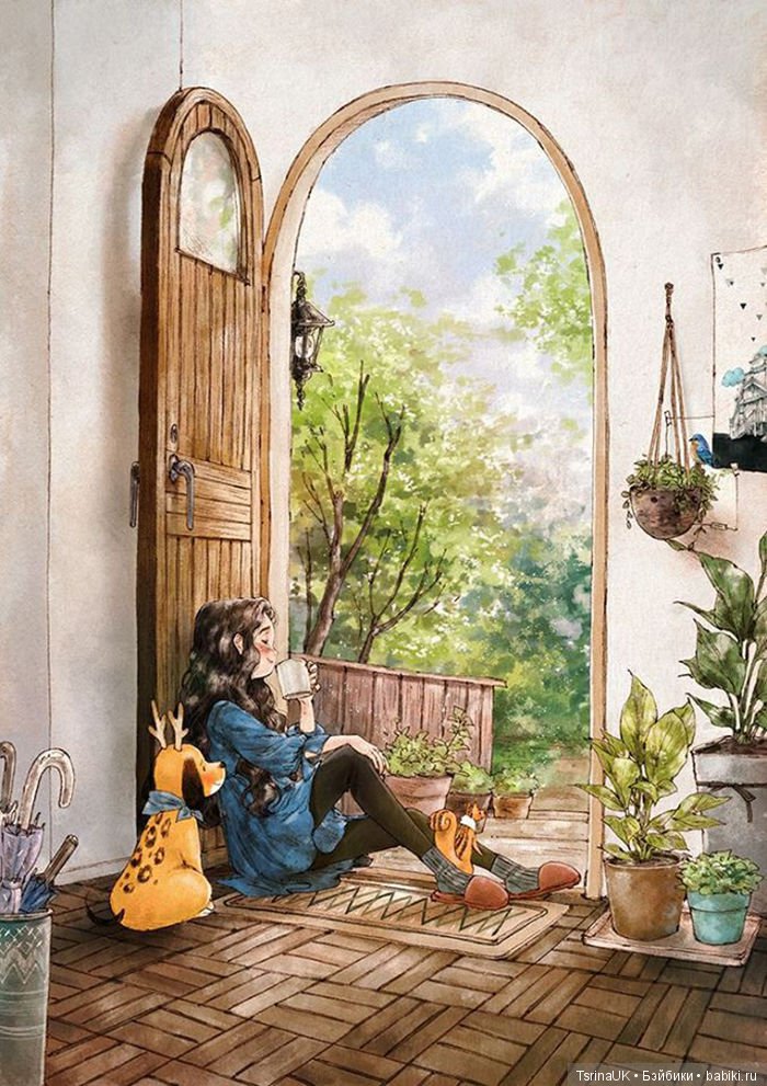 Дневники лесной девочки: потрясающие иллюстрации от Aeppol (фото 7)