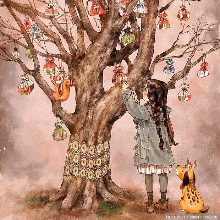 Дневники лесной девочки: потрясающие иллюстрации от Aeppol