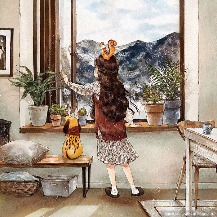 Дневники лесной девочки: потрясающие иллюстрации от Aeppol