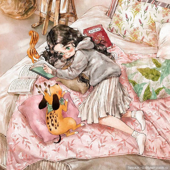 Дневники лесной девочки: потрясающие иллюстрации от Aeppol